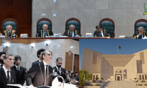 سپریم کورٹ کا مقصد تحریک انصاف کو انتخابات سے باہر کرنا ہر گز نہیں تھا، جسٹس منیب اختر