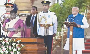 Modi sworn in for third term; a dozen ministries for allies