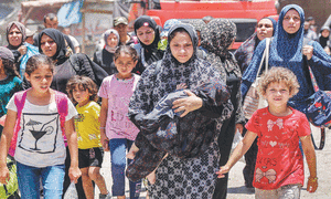 Palestinians flee as Israeli forces return to Gaza&rsquo;s north