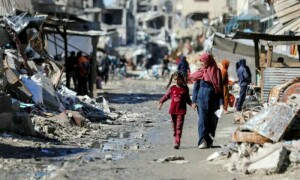 غزہ میں گزشتہ 24 گھنٹوں کے دوران اسرائیلی حملوں میں 40 فلسطینی شہید
