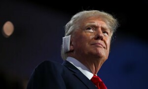 Trump steps into Republican convention spotlight after surviving shooting