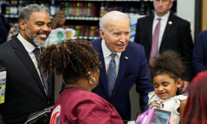 Biden pledges &lsquo;I am all in&rsquo;, criticises Trump on policy