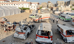 اسرائیل کی غزہ میں بمباری، 24گھنٹے میں 90 فلسطینی شہید