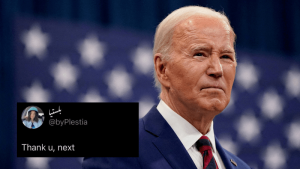 &lsquo;Thank u, next&rsquo;: Internet reacts to Joe Biden dropping out of the 2024 presidential race