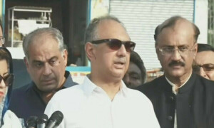 شہباز شریف کی حکومت کے چھکے چھوٹ گئے، عوام نئے انتخابات کی تیاری کرے، عمر ایوب