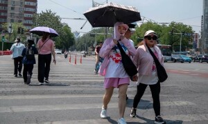 Extreme heat breaks records in China