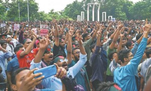 بنگلہ دیش میں طلبہ کی سول نافرمانی تحریک کا آغاز، ملک بھر میں مظاہرے