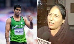 بھارتی ایتھلیٹ نیرج چوپڑا کی والدہ نے ارشد ندیم کو &rsquo;اپنا بیٹا&lsquo; قرار دے دیا