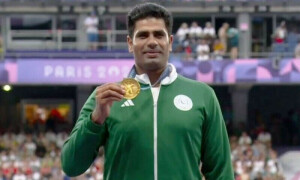 جیولین تھرو، پاکستان کے ارشد ندیم کو طلائی تمغہ دے دیا گیا