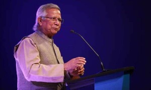 Bangladesh&rsquo;s Yunus hails slain student in appeal for unity