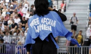 &lsquo;Free Afghan Women&rsquo;: Olympic refugee breakdancer disqualified for slogan