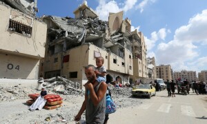 Gazans flee &lsquo;from death to death&rsquo; as Khan Yunis hit