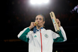 Imane Khelif files complaint for online harassment after Olympics gender row