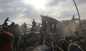 PHOTOS: Palestinians left grieving in aftermath of Israeli strike on Al-Zawayda