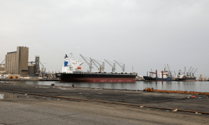 Vessel off Yemen catches fire after triple attack: UK agency