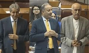 قومی اسملبی میں &rsquo;پیچیدہ معاملات&lsquo; پر اتحادیوں کے درمیان اختلافات