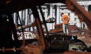 Kyiv hits Russian ammunition depot near border