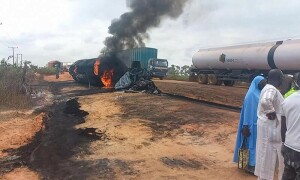 Fuel tanker explosion in Nigeria kills 59