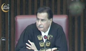 Speaker Sadiq summons IG, SSP over PTI leaders&rsquo; arrests; Barrister Gohar released