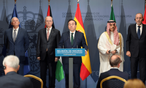 Spanish PM hosts meeting on two-state solution for Palestine
