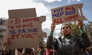 Thousands in France protest &lsquo;rape culture&rsquo;
