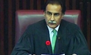 اسپیکر قومی اسمبلی کا الیکشن کمیشن سے ترمیم شدہ ایکٹ کےتحت مخصوص نشستیں الاٹ کرنے کا مطالبہ