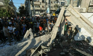 اسرائیلی فوج کی پناہ گزینوں کے اسکول پر بمباری، 22 فلسطینی شہید
