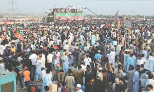 PTI seeks NOC for late night rally at Iqbal Park on Oct 5