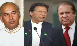 فیکٹ چیک: عمران خان کی جانب سے نواز شریف کی تعریفیں کرنے کی ویڈیو جعلی ہے