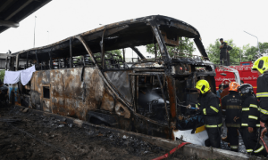 School bus fire in Thailand kills at least 23