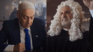 Comedian Bassem Youssef, filmmaker Amjad Al-Nour take Netanyahu to court in satirical song &lsquo;Bibi&rsquo;s Trial&rsquo;