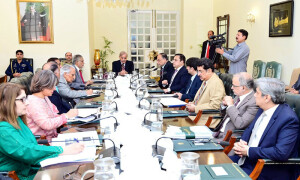 کابینہ نے فلسطین، لبنان میں امدادکیلئے وزیراعظم ریلیف فنڈ قائم کرنے کی منظوری دے دی