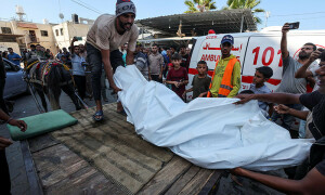 Red Crescent says 28 killed in Israeli strike on Gaza school