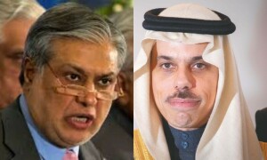 Dar and Saudi FM express &lsquo;deep commitment and support&rsquo; for Palestinians, Lebanese in phone call