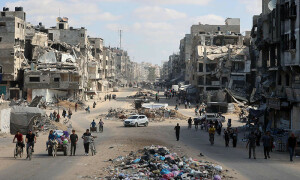 Gaza authorities say Israeli onslaught part of displacement plan