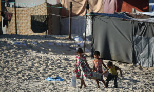 Gaza rescuers say 15 killed in Israeli strike on school turned shelter