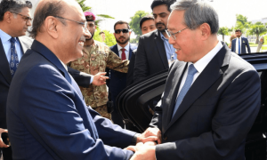 صدر مملکت سے چینی وزیر اعظم کی ملاقات، اسٹریٹیجک تعاون کو مزید فروغ دینے پر اتفاق