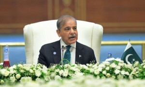 Cannot ignore &lsquo;ongoing genocide in Gaza&rsquo;, PM Shehbaz tells SCO summit