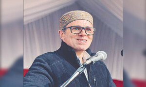 عمر عبداللہ نے مقبوضہ کشمیر کے وزیراعلیٰ کا حلف اٹھا لیا