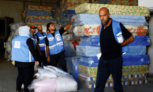 Middle East aid workers say rules of &lsquo;war&rsquo; being flouted