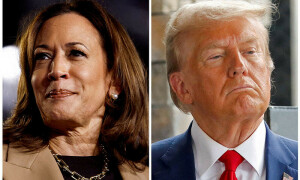 Harris, Trump head west in US election race countdown