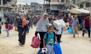 &lsquo;Entire population in north Gaza&rsquo; at risk of dying, UN chiefs warn