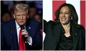 Harris, Trump go toe to toe in frenzied final campaign weekend