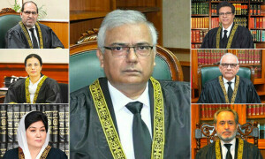 جسٹس امین الدین خان کی سربراہی میں 7 رکنی آئینی بینچ قائم کرنے کا فیصلہ