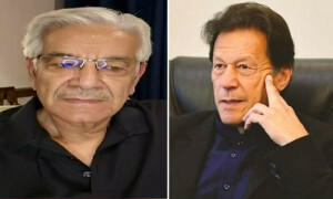 پی ٹی آئی عمران خان کو بیرون ملک بھجوانے کی کوشش کر رہی ہے، خواجہ آصف کا دعویٰ