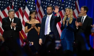 Projected VP hails &lsquo;greatest political comeback in USA&rsquo;s history&rsquo;