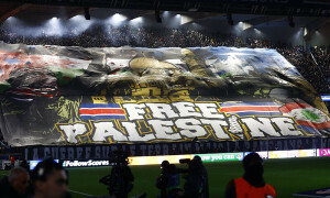 PSG &lsquo;Free Palestine&rsquo; banner has no place in football: French minister