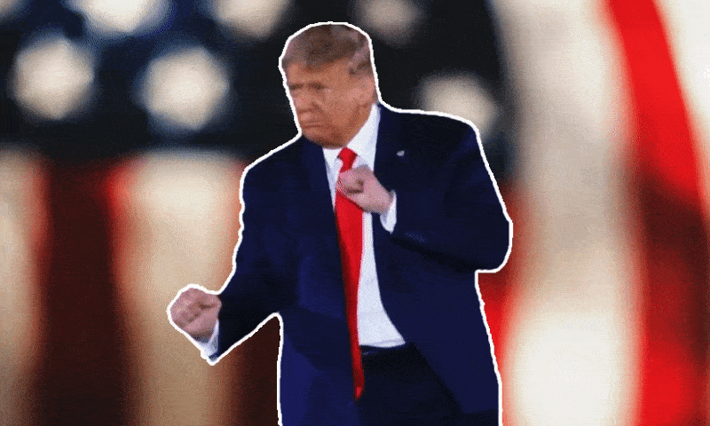 The Donald supremacy