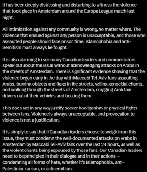 Muslim groups lament lack of acknowledgment by leaders, media of anti-Arab violence in Amsterdam