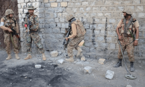 Infiltration attempt foiled, six &lsquo;militants&rsquo; killed in North Waziristan